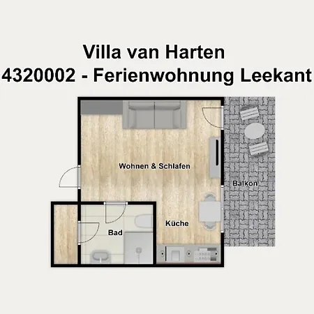 Harten Leekant Apartment Borkum